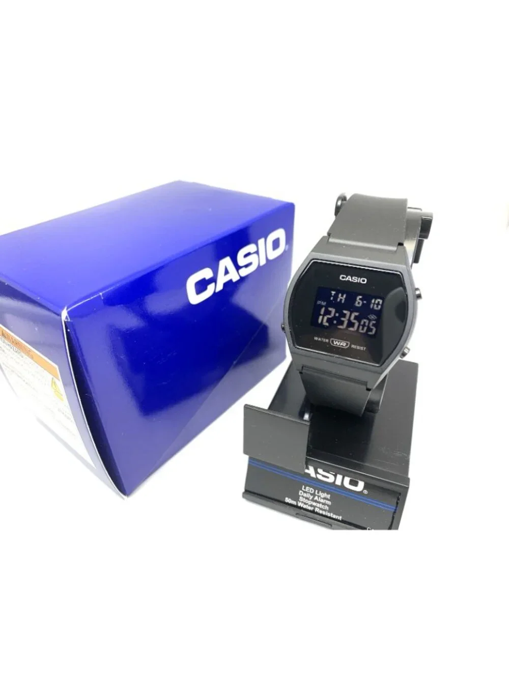 Casio Women's Watch LW204 Quartz Digital Sport Black Resin Strap 3294 35mm
